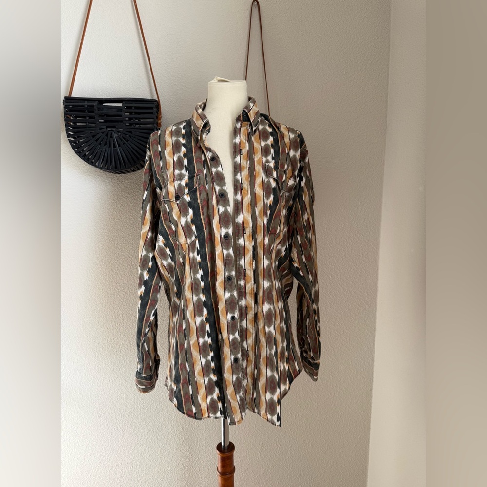 Vintage Ruddock Bros Western Button Down Shirt